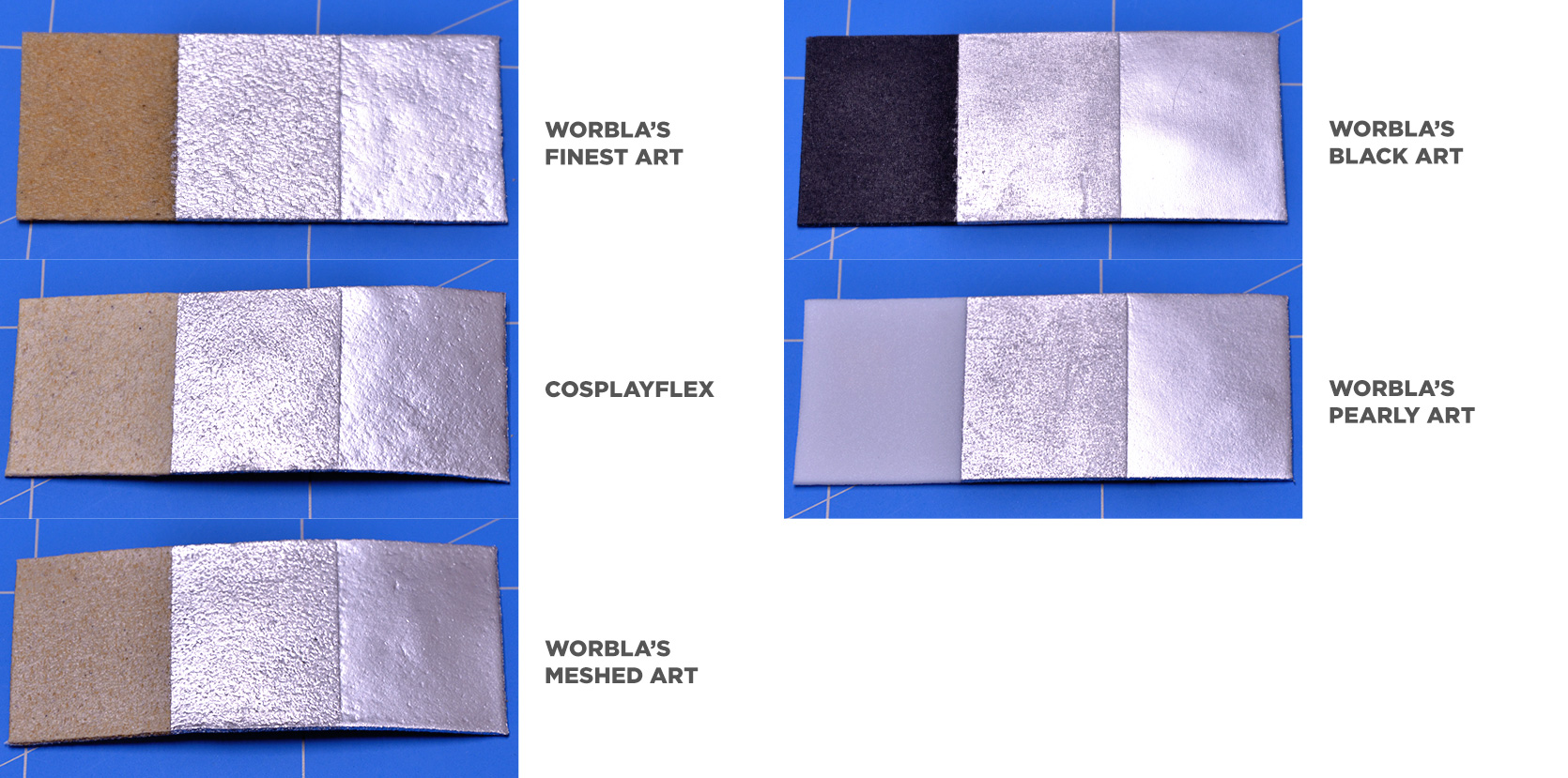 Thermoplastics : Worbla's Finest Art, Black, Pearly, Meshed, Transpa Art,  Cosplayflex… – Black Owl Studio